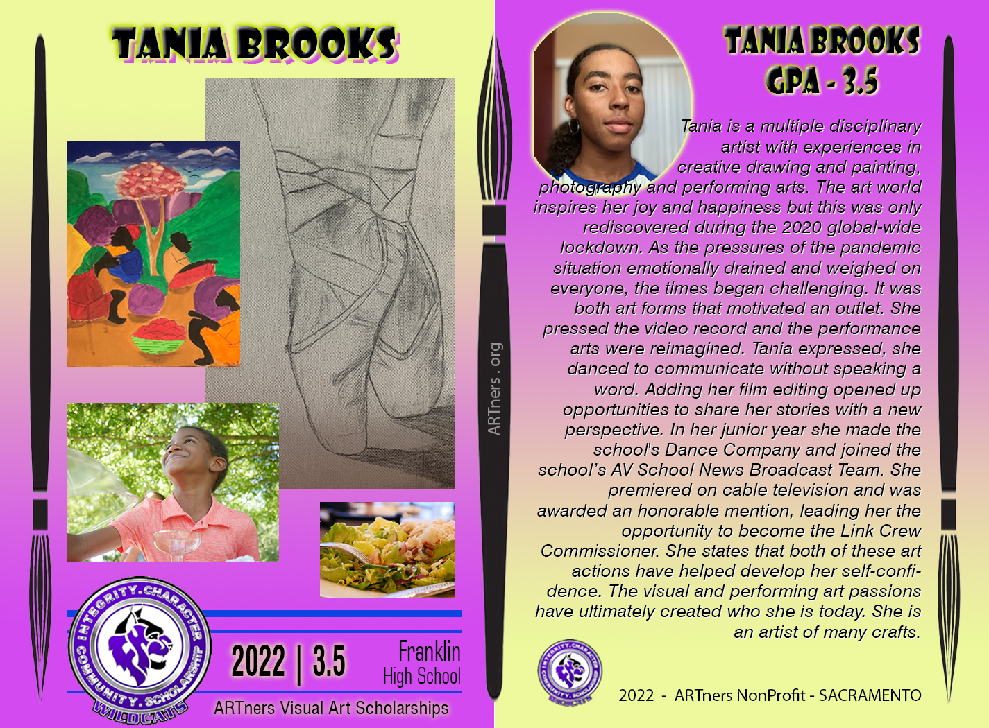 2022 Artist Card Tania Brooks
